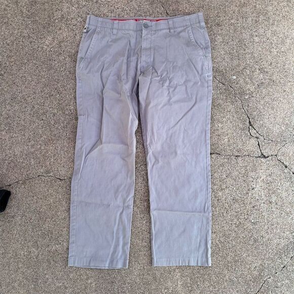 Under Armour Men's Gray Golf Pants 40x32 Athletic Fit Casual - Picture 1 of 8